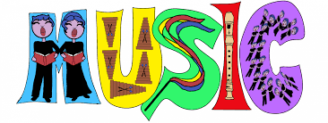 The letters M U S I C The letters M U S I C